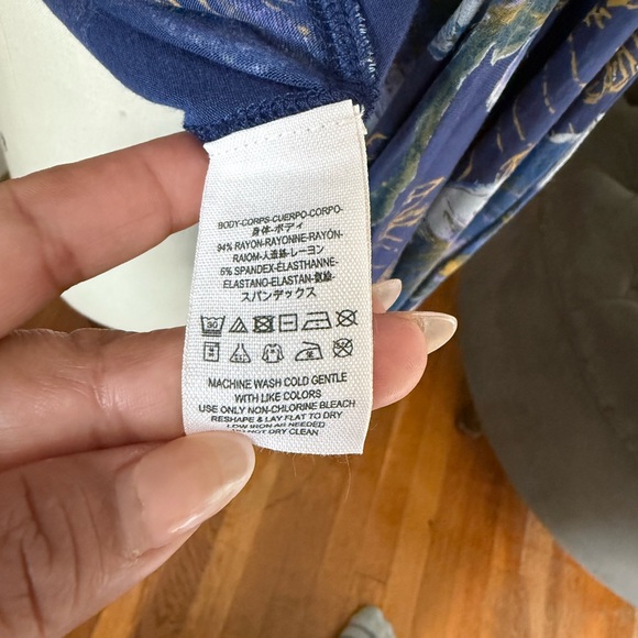 Free People Gray, Blue, and Pink Blouse Set - Picture 9 of 16